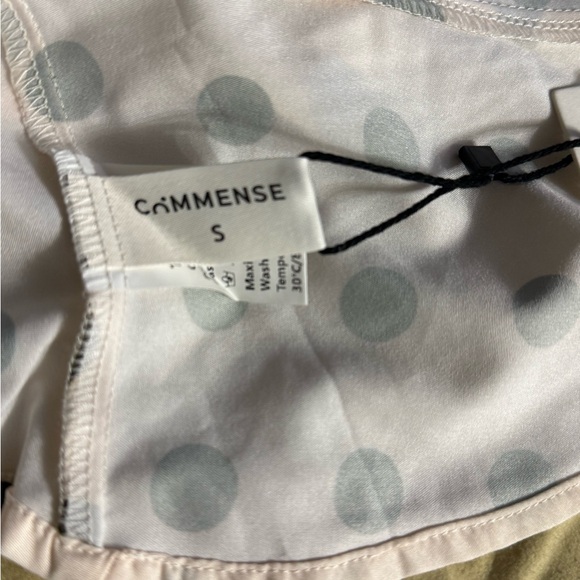 Commense Polka Dot Spaghetti Strap tie back Top - Picture 7 of 8